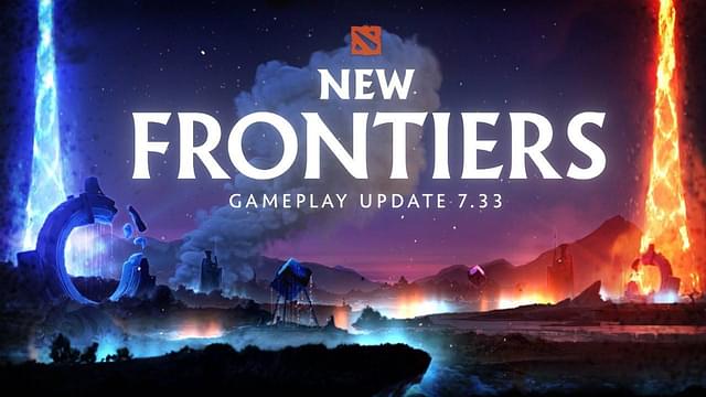 The feature image of the Dota 2 7.33 New Forntiers patch update