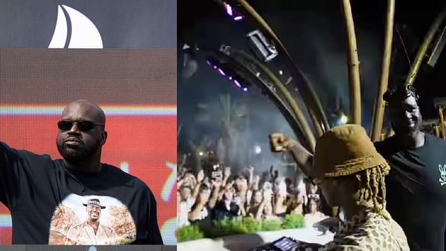 "O'Neal Boyz About To Take Over": Shaquille O'Neal Goes Crazy As DJ Diesel with Stepson Myles in Mykonos Following 6967 Miles Journey