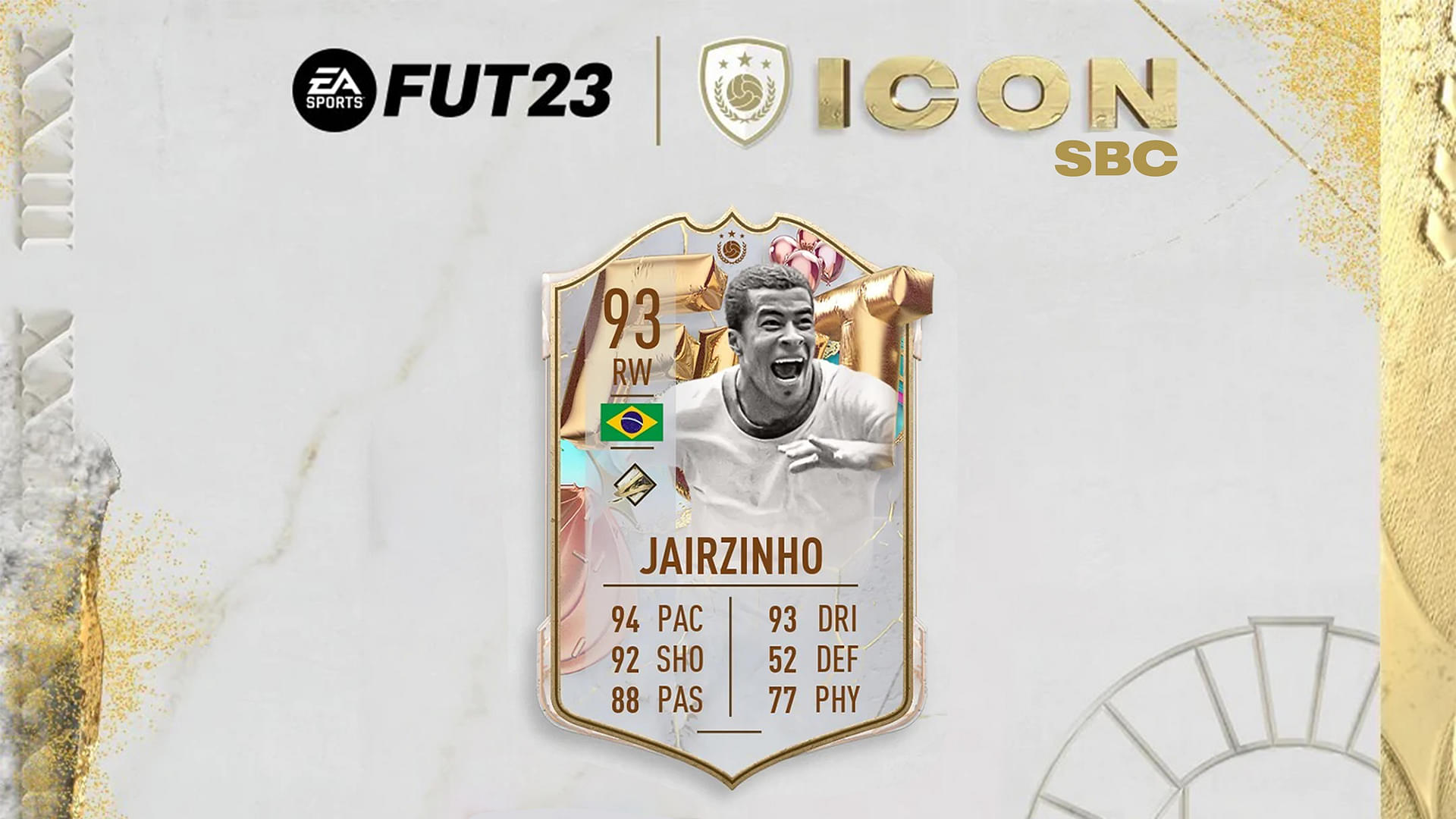 FIFA 23 Jairzinho Birthday Icon