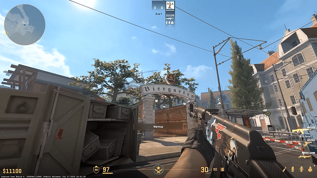 An image showing the A Site of Overpass in Counter-Strike 2