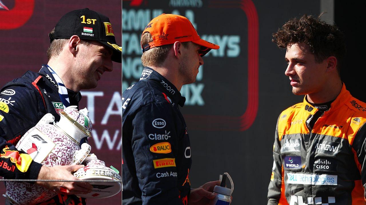 Max Verstappen Wants McLaren CEO Zak Brown to Stop Hiring and Replace His $44,500 Trophy After Lando Norris Broke it