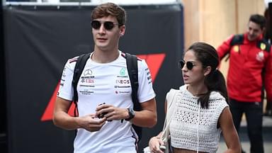 George Russell's Girlfriend Carmen Mundt Misses Out on a Trip to Belgium as "Aunty Duty" Comes in Her Way