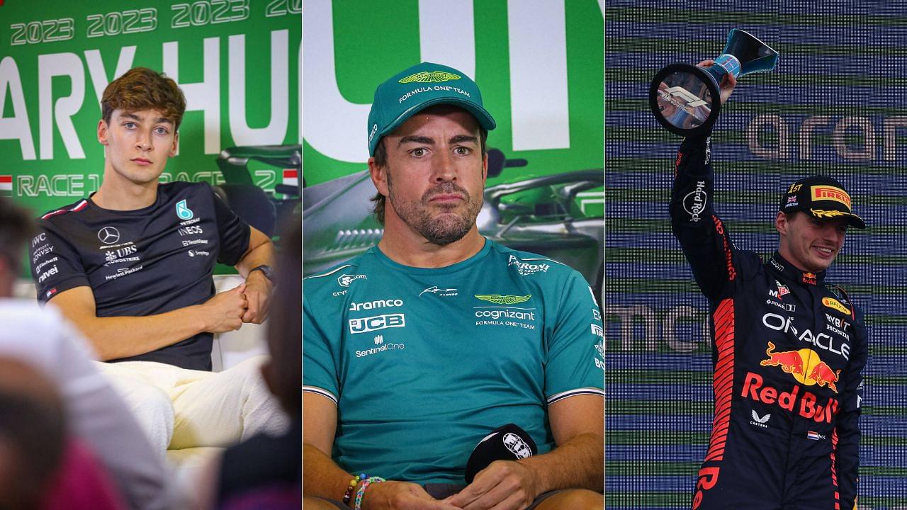 George Russell and Fernando Alonso Forced to Make Soul-Crushing Confession About Max Verstappen