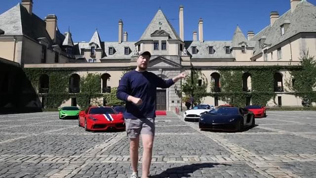 MrBeast is known to own multiple houses and cars