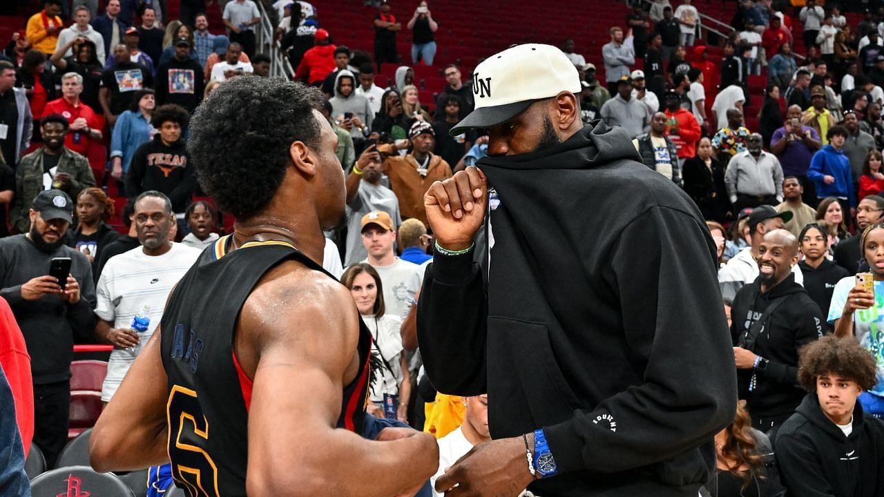 Witnessing $1 Billion Worth LeBron James Hilariously 'Cheap Out' On Snacks, Bronny James 'Clowns' On His Father On Social Media