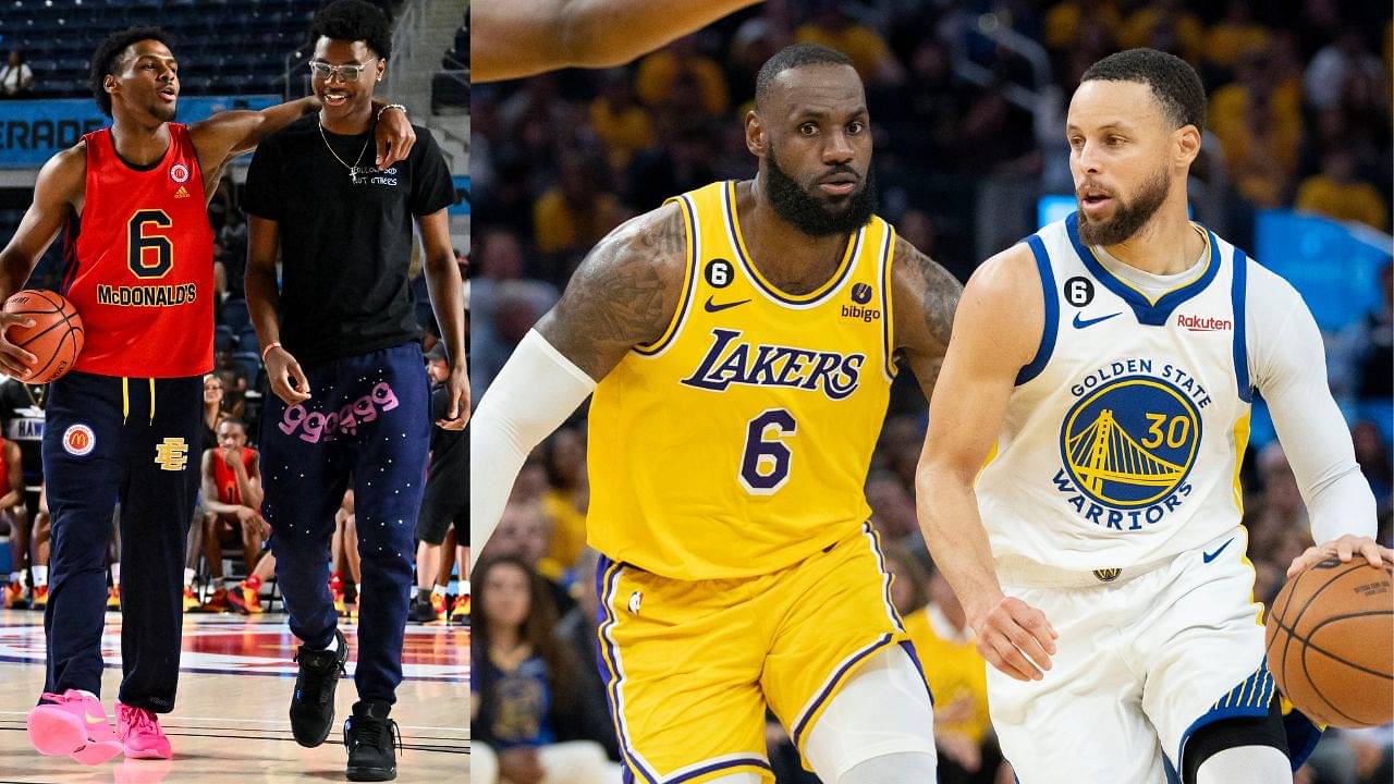 2 Years After Bronny Called Stephen Curry His ‘Dad’, LeBron James Claimed Bryce Tried to Emulate Warriors Star
