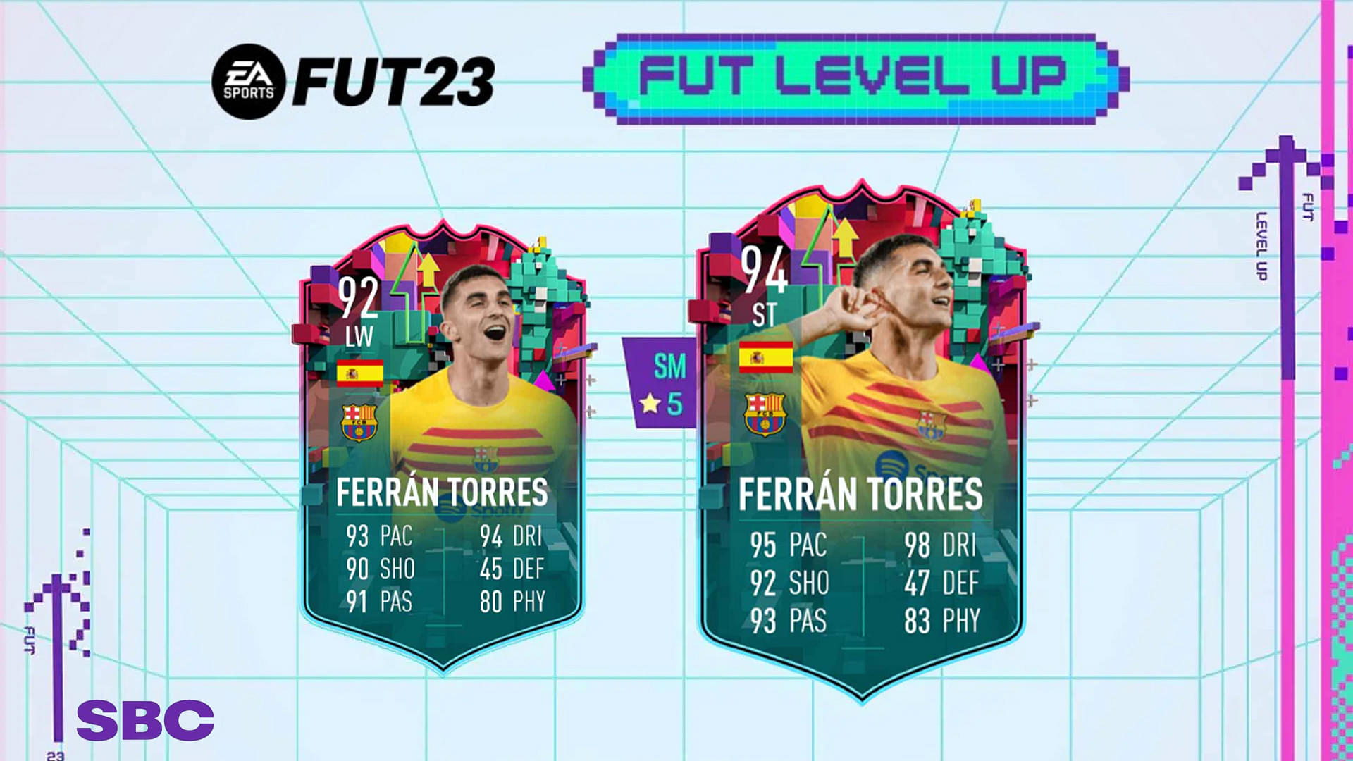 FIFA 23 Ferran Torres Level Up