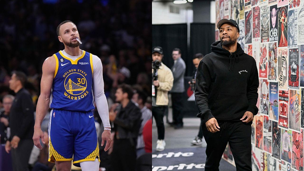 Hours After Reports of Damian Lillard’s Interest in Warriors Surfaced, Fox Sports Analyst Claims Winning With Stephen Curry Would Be ‘Pity Rings’