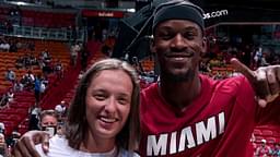 15 Months Before Making 4426 Mile Journey for Carlos Alcaraz, Jimmy Butler Welcomed Another World No. 1 at Miami Heat Game