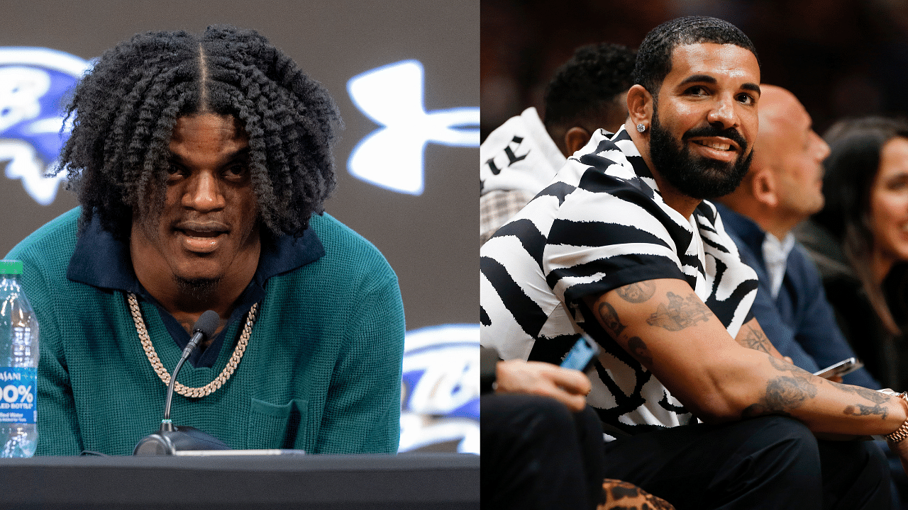 Drake Hypes Up QB Lamar Jackson Upon Inviting Him on Stage During