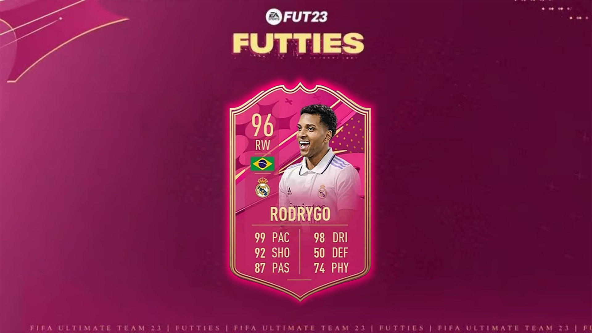 FIFA 23 Rodrygo Futties
