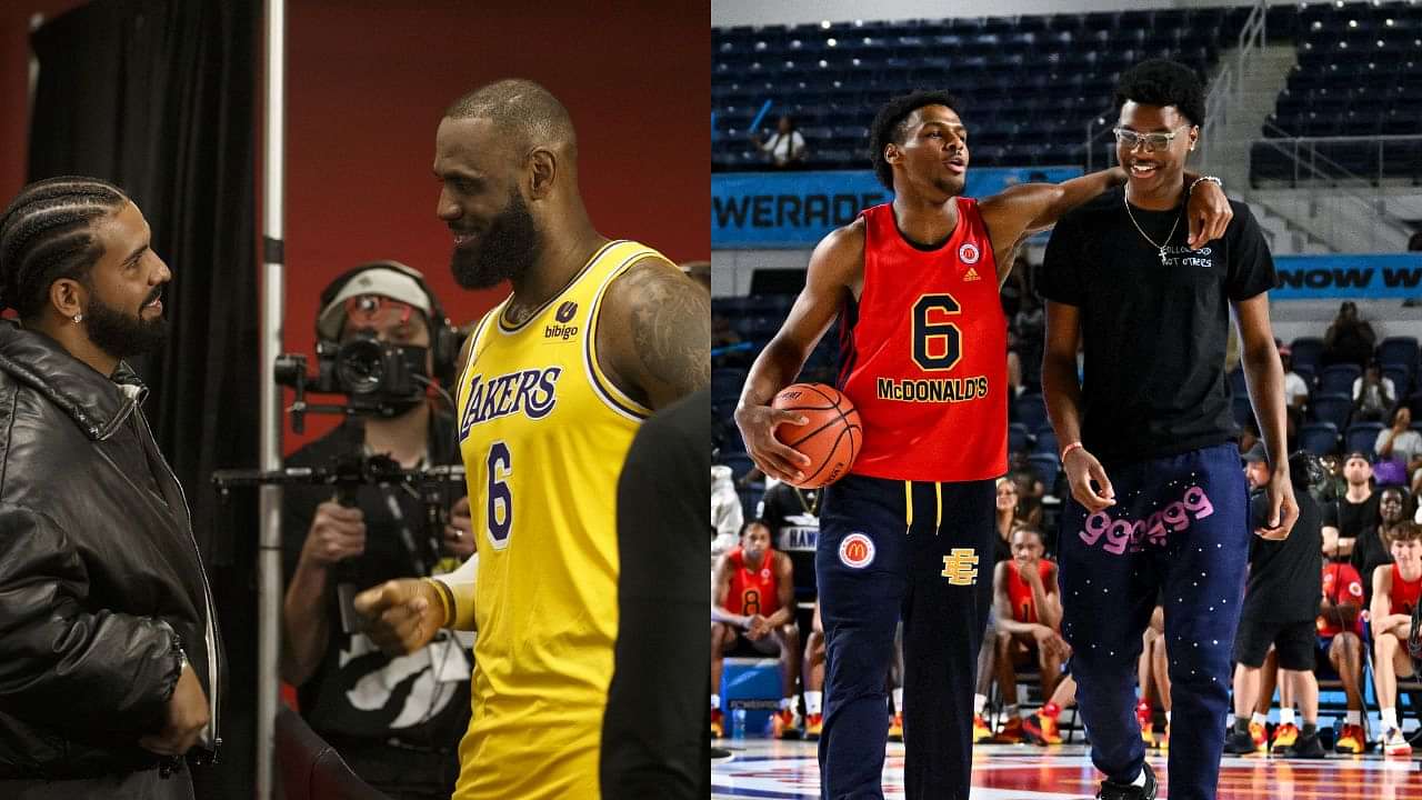 LeBron James' Son Bronny Attends Drake's Concert With His Dad Following His  Cardiac Arrest