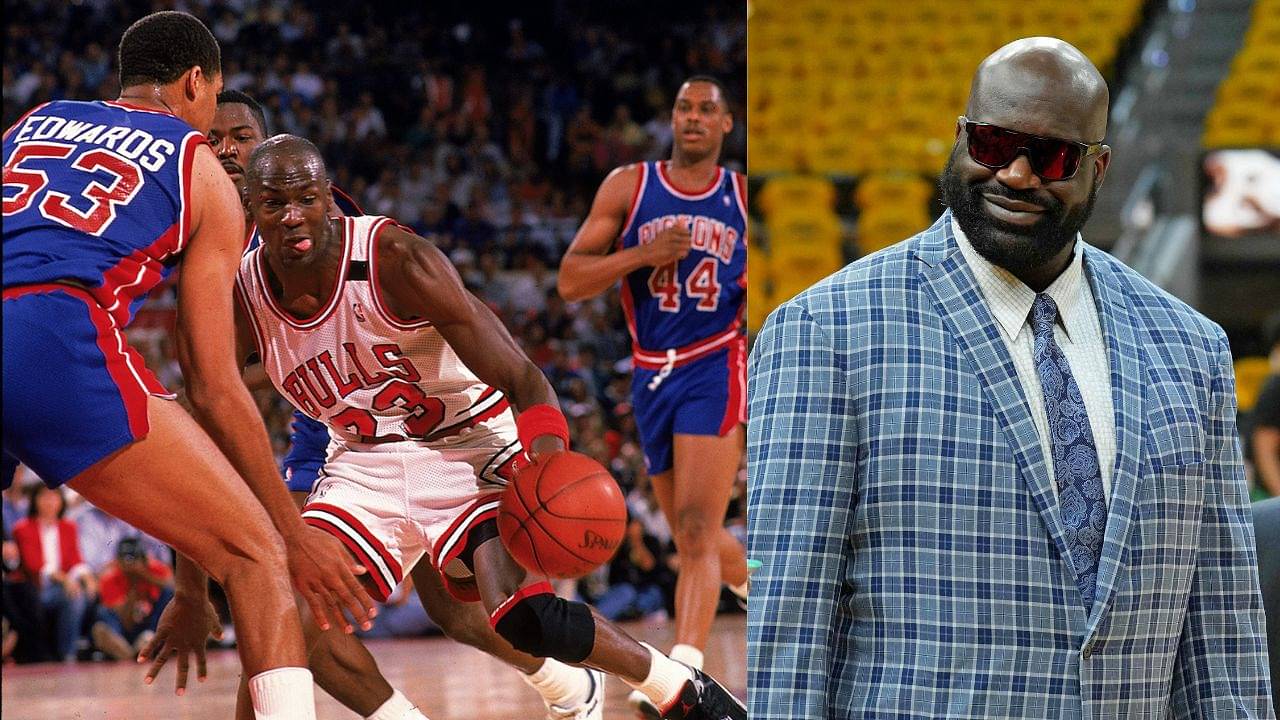“Knocked Down by Michael Jordan!”: Shaquille O’Neal Looks Back at the 35 Year Old Brawl That Started ‘Bad Boy’ Pistons and Bulls Rivalry
