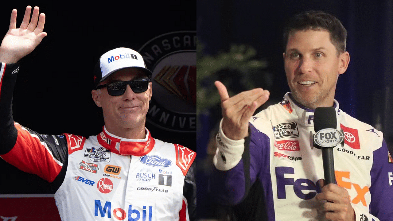 "An Impulsive Person": Denny Hamlin on Kevin Harvick Mellowing Down After Fiery Start to NASCAR Career