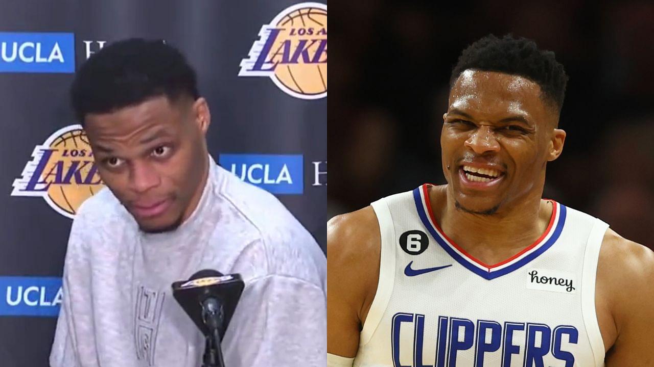 Weeks Before Being Traded From LeBron James' Lakers, $31,105,172 Earning Russell Westbrook Was 'Flabbergasted' At A Reporter's Positive Outlook On Him