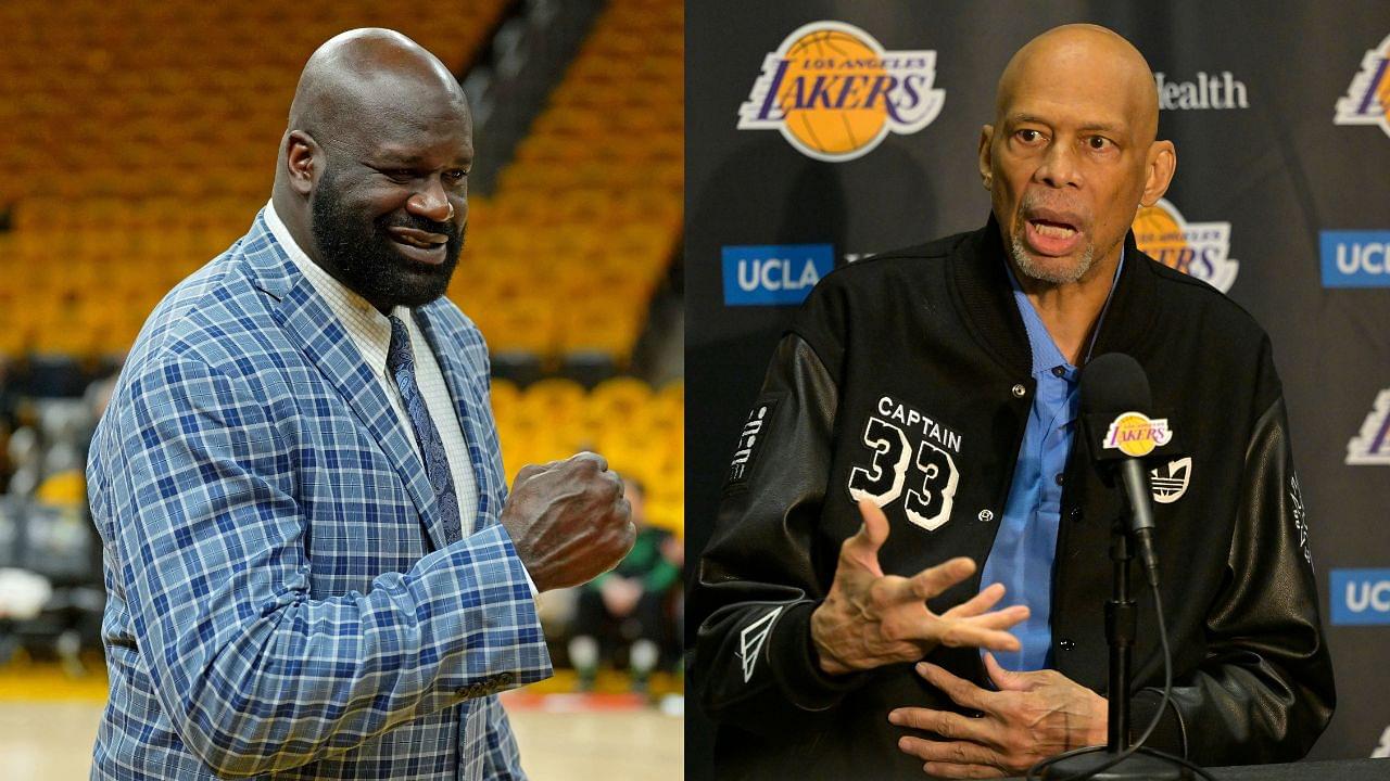 Decades After Kareem Abdul-Jabbar Expressed 'Concerns' Over Shaquille O'Neal's $120,000,000 Contract, Shaq Shows Love To 6x Champ's MVP Collection