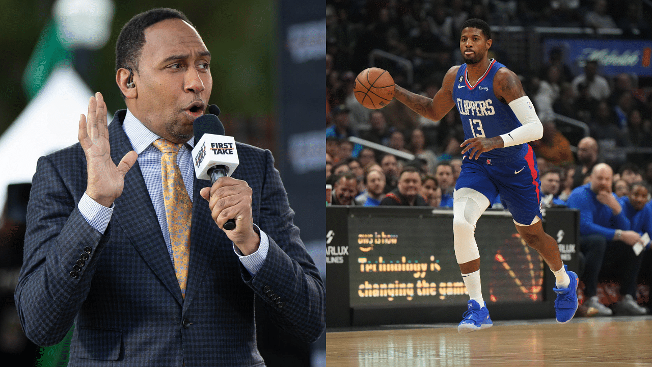 Stephen A Smith Goes Straight For the Kill By Pointing Out Paul George's Lack of Rings in His Tirade, Questions $51,500,000 Paycheck: "I am a Champion"