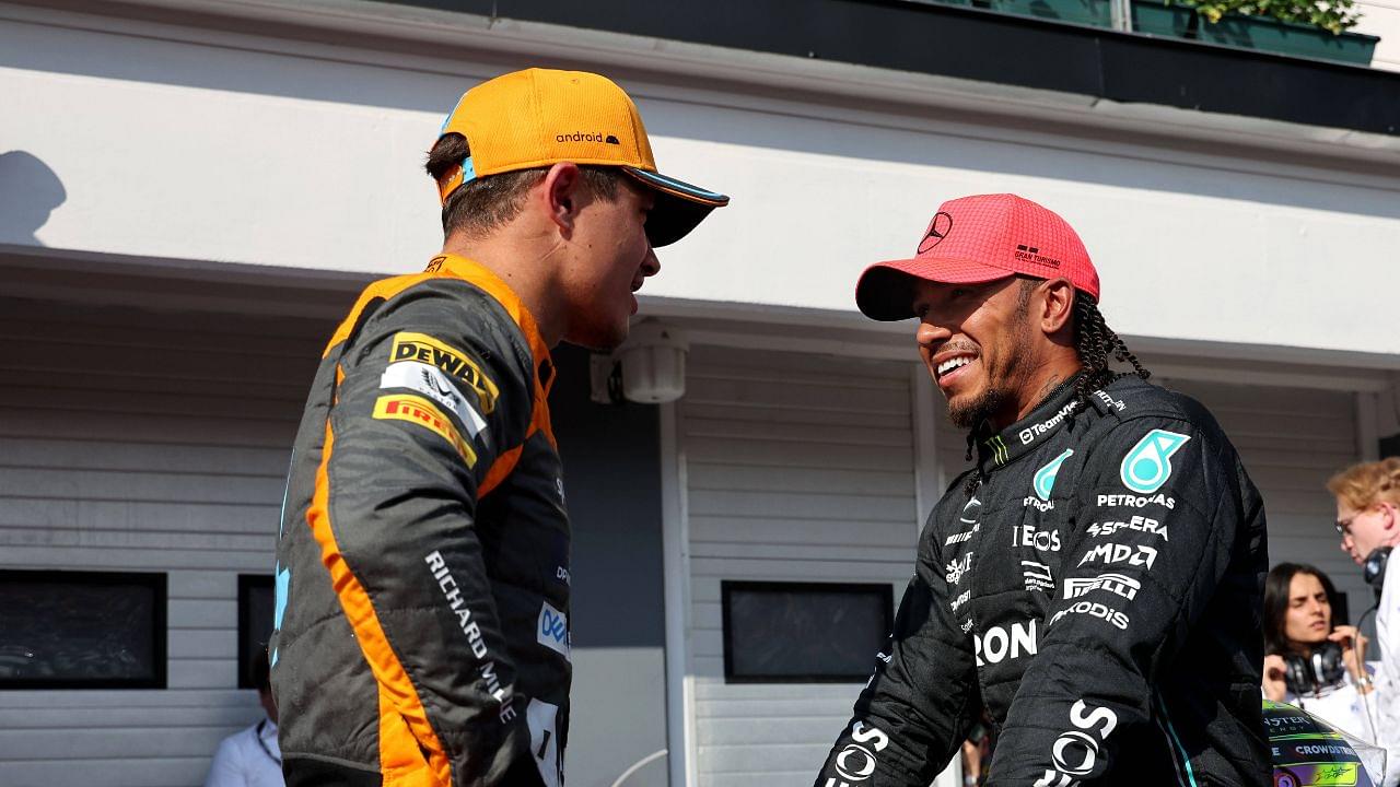 Lewis Hamilton Makes Bold Mercedes Claim That Leaves Lando Norris Saying: ‘What on Earth Are You Talking About?’