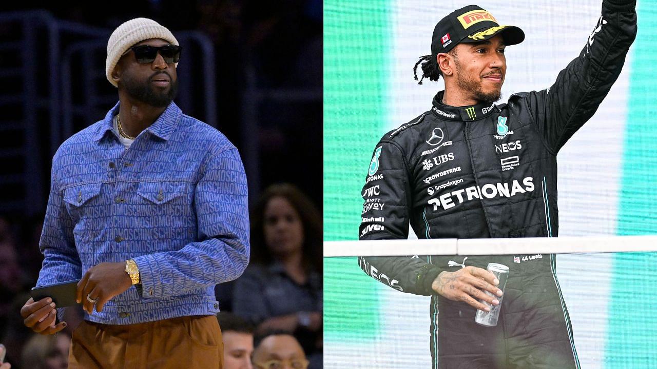 "Proud of You": Days After Dwyane Wade's HOF Induction, Lewis Hamilton Shows Heat Legend Love on IG