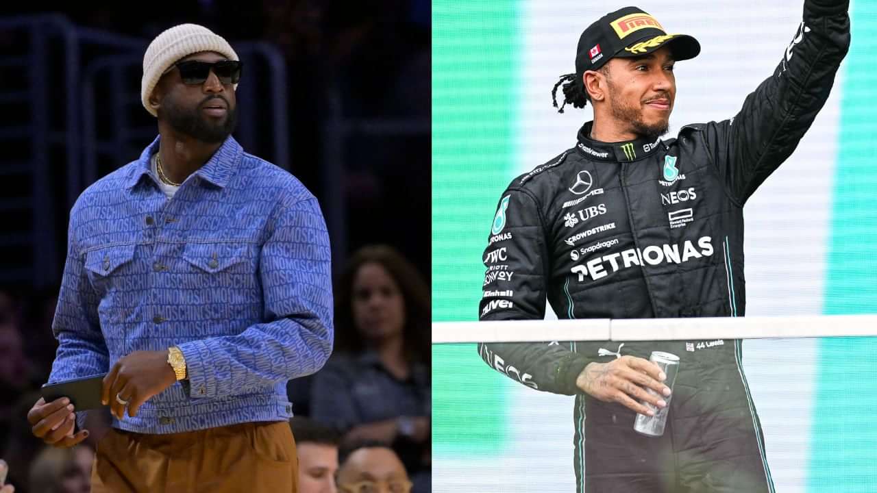 "Proud of You": Days After Dwyane Wade's HOF Induction, Lewis Hamilton
