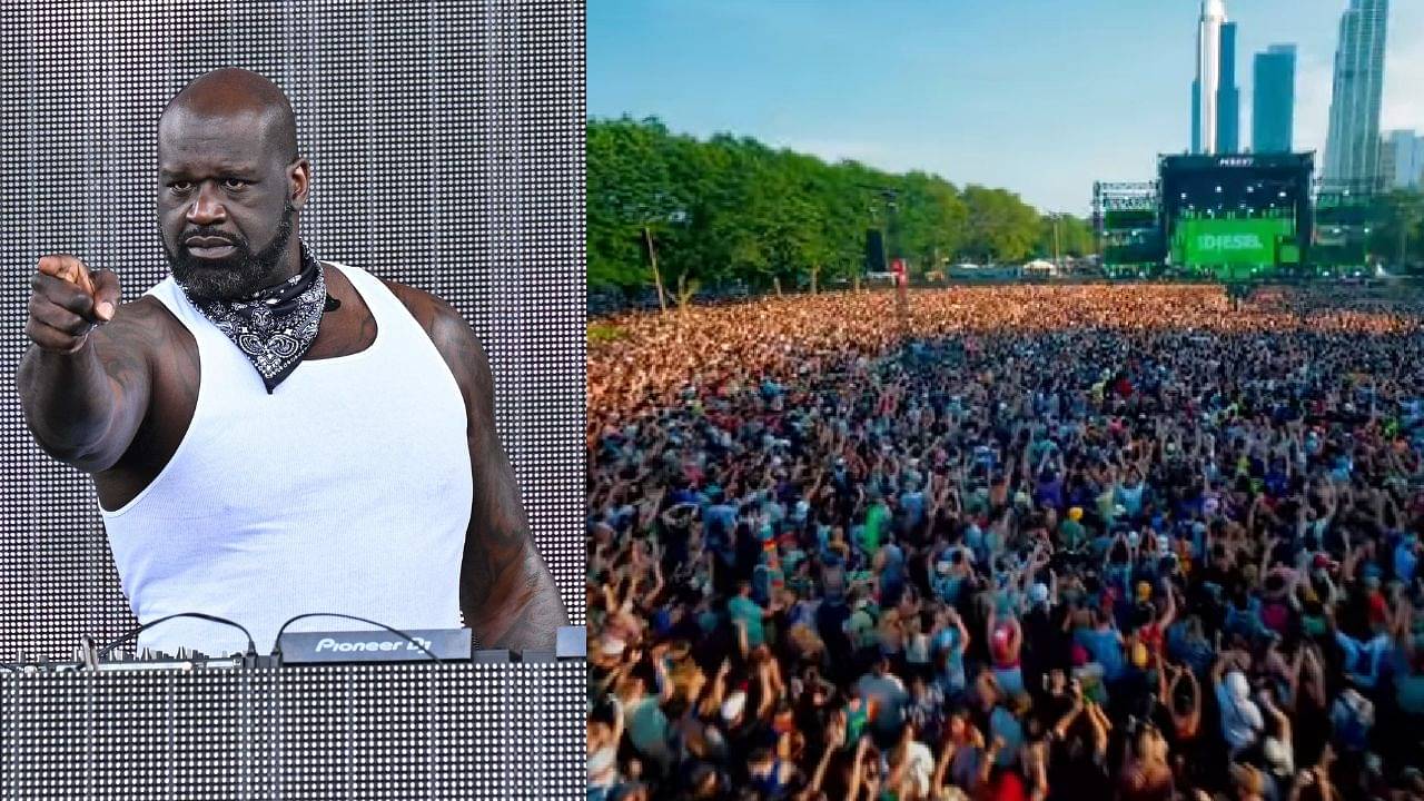 "I'm Still Trying to Process That, Lollapalooza What the Hell": Shaquille O'Neal in Awe of 'Biggest Crowd Ever' at His DJ Diesel Set