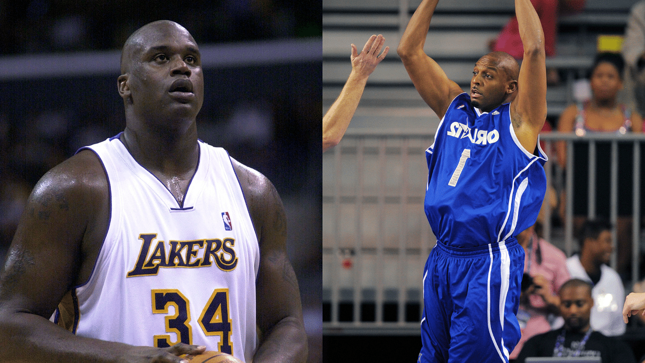 Orlando Magic Shaquille O'neal And Penny Hardaway Vintage 90s