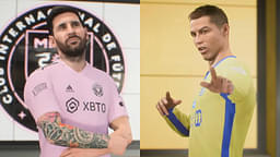 EA Sports FC 24 Lionel Messi vs Cristiano Ronaldo ratings