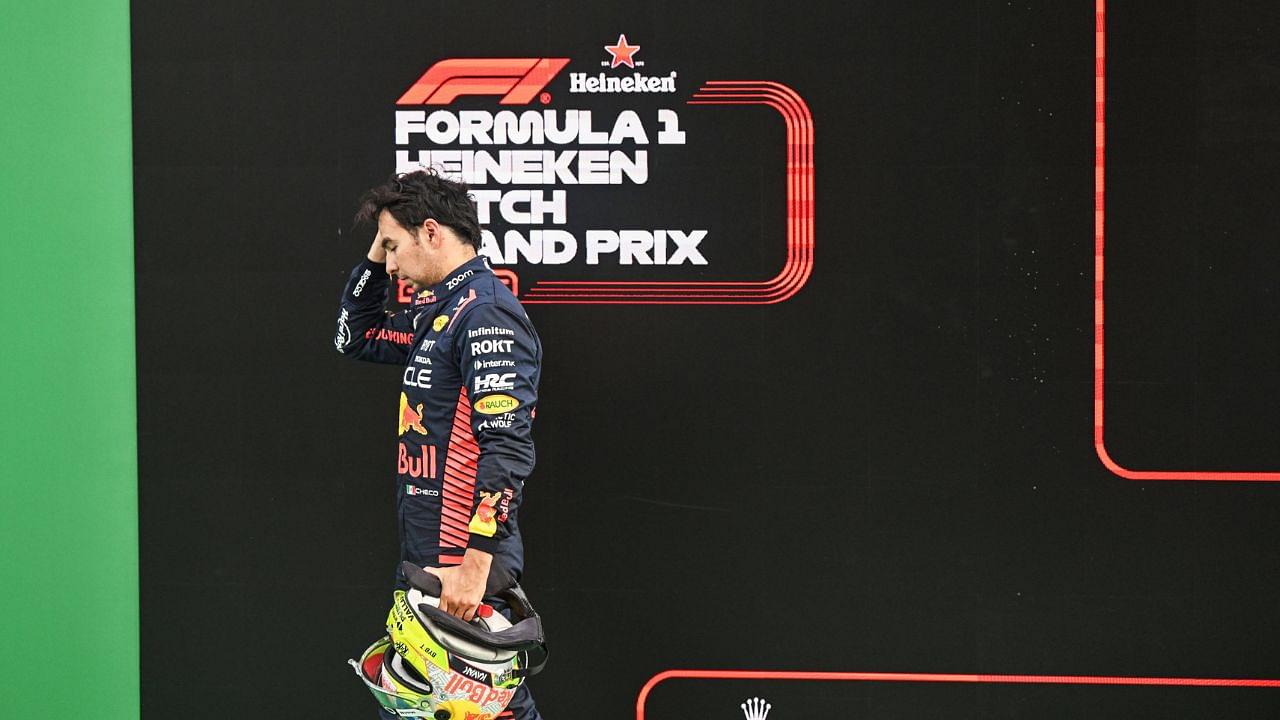 Half-A-Mile Difference in Speed Cost Sergio Perez His Podium Finish as FIA Penalizes Red Bull Star While He Loses Control