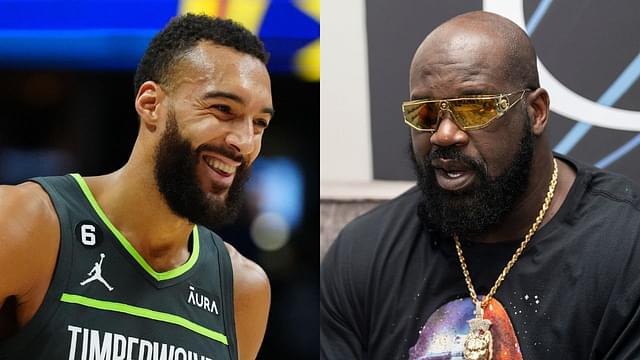 Calling Out Rudy Gobert's $205,000,000 Contract Months Ago, Shaquille O'Neal Showcases Wolves Center's Surprising 3 At FIBA Exhibition