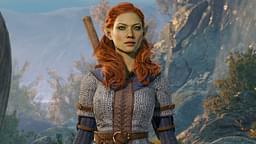 The character creation window showcasing an in-game character of Baldur's Gate 3