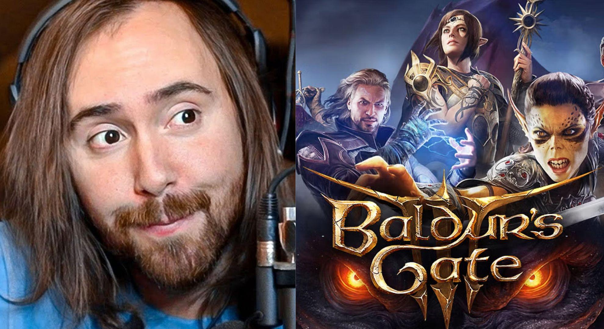 Asmongold speaks in support of the game Baldur's Gate 3