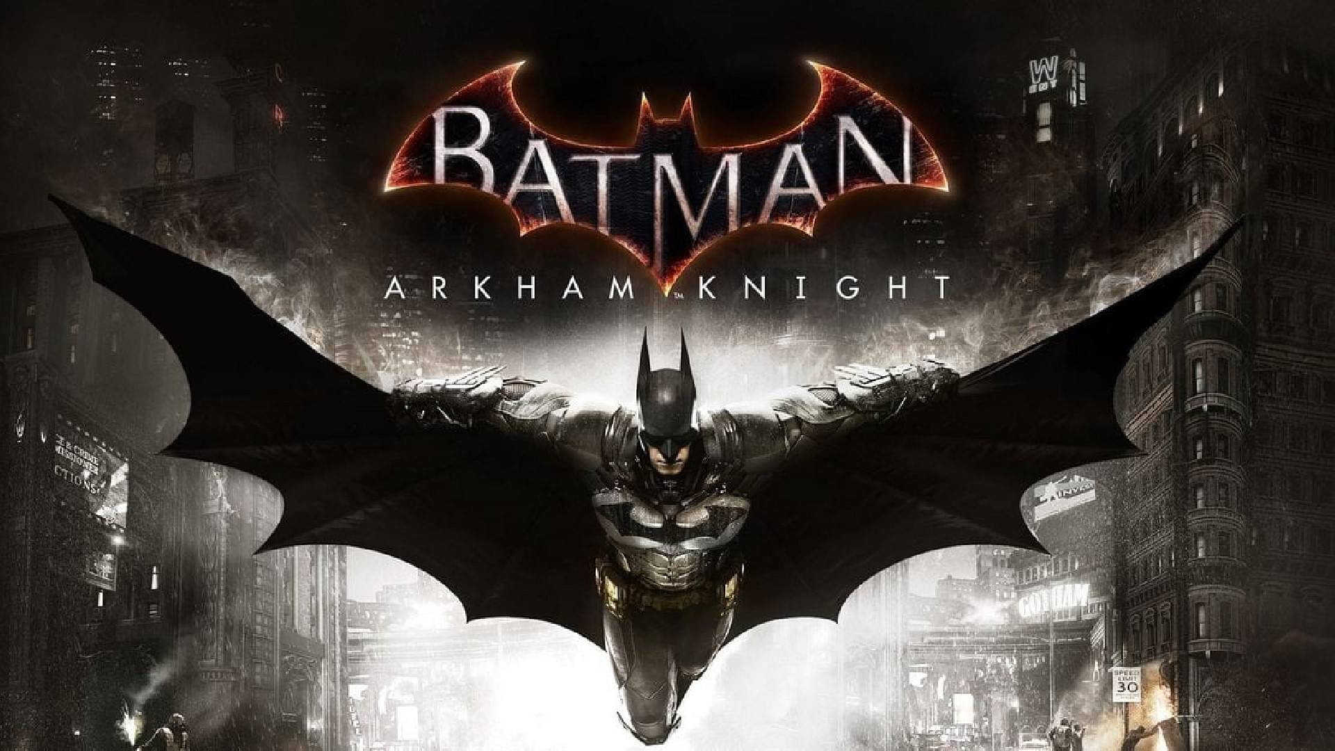 An image of the Batman Arkham Knight Poster