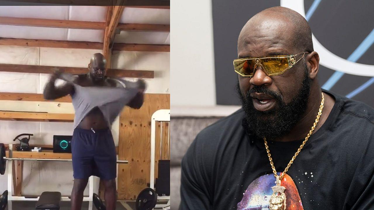 'Jacked Up' Shaquille O'Neal 'Rips Apart His Shirt' to Show Off Transformation After Surgery, Slyly Compares Himself to 7x Mr. Olympia