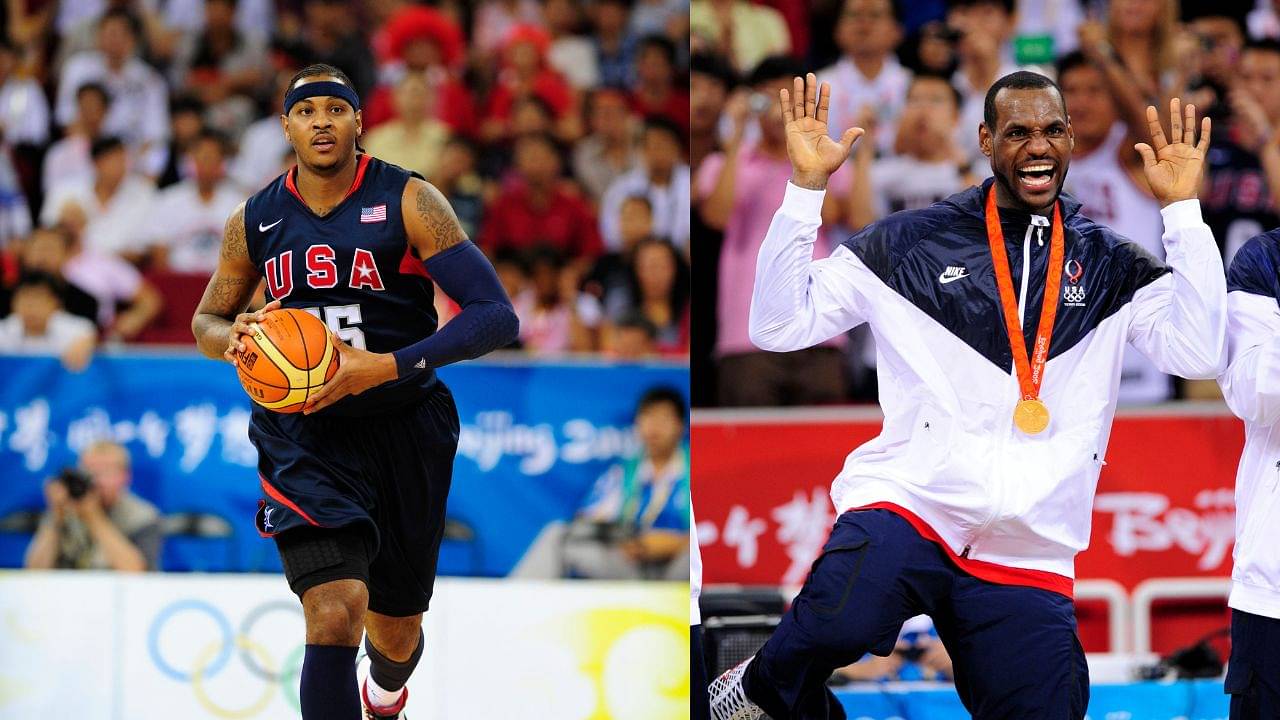 "Give LeBron James The Calm Down Pills": Carmelo Anthony Hilariously 'Couldn't Stand' Lakers Star's High Energy During Team USA's 2008 Practices