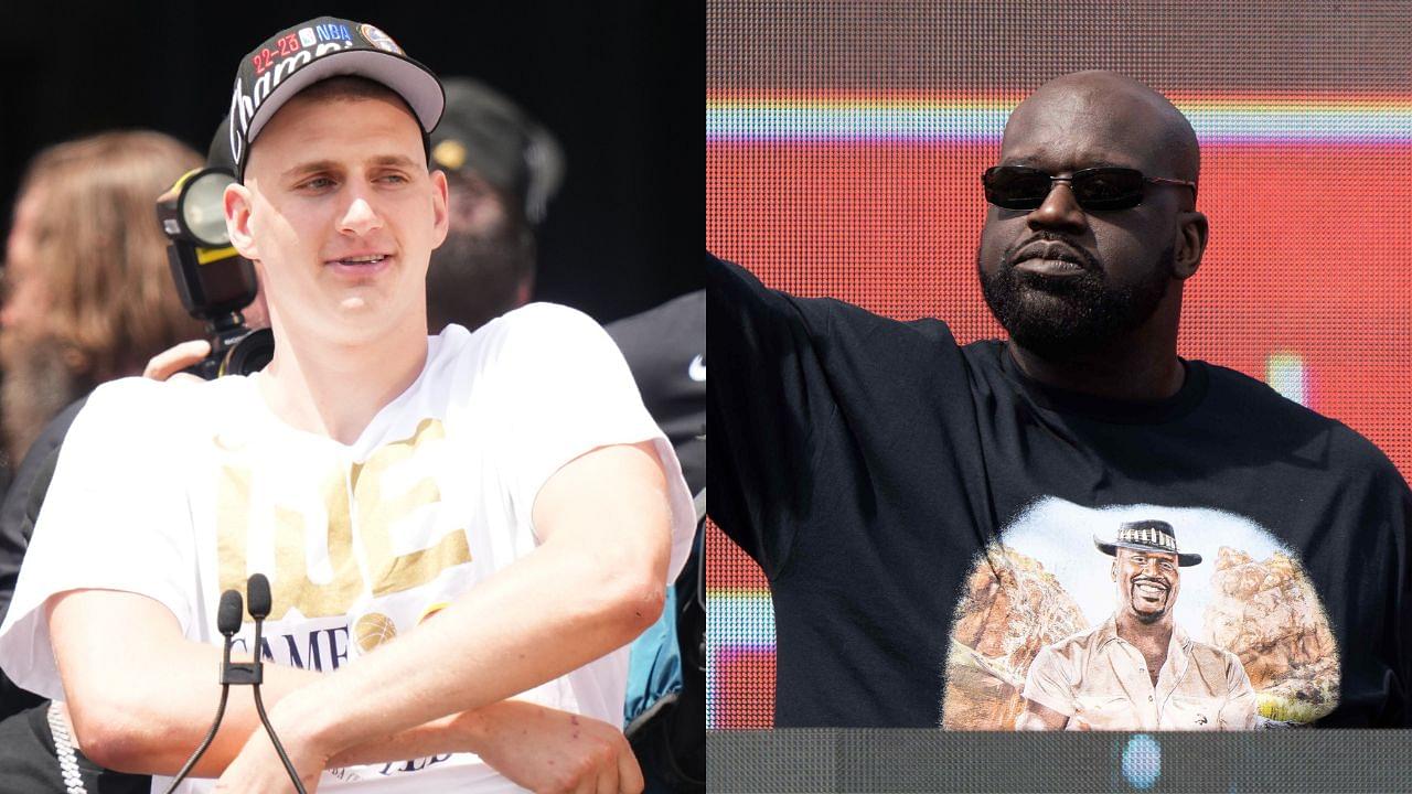 "I Couldn't Imagine Shaquille O'Neal Guarding Him": Nikola Jokic Has Michael Jordan's Former Teammate Claiming Shaq's 'Inferiority' To Reigning Finals MVP