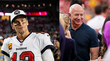 Days After Buying $79,000,000 Home Jeff Bezos Goes Out For Luxury Lunch With Neighbor Tom Brady In Miami
