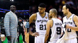 Shaquille O'Neal Snubs Michael Jordan and LeBron James to Crown Tim Duncan-Led Spurs' Big 3 as the Greatest of All Time