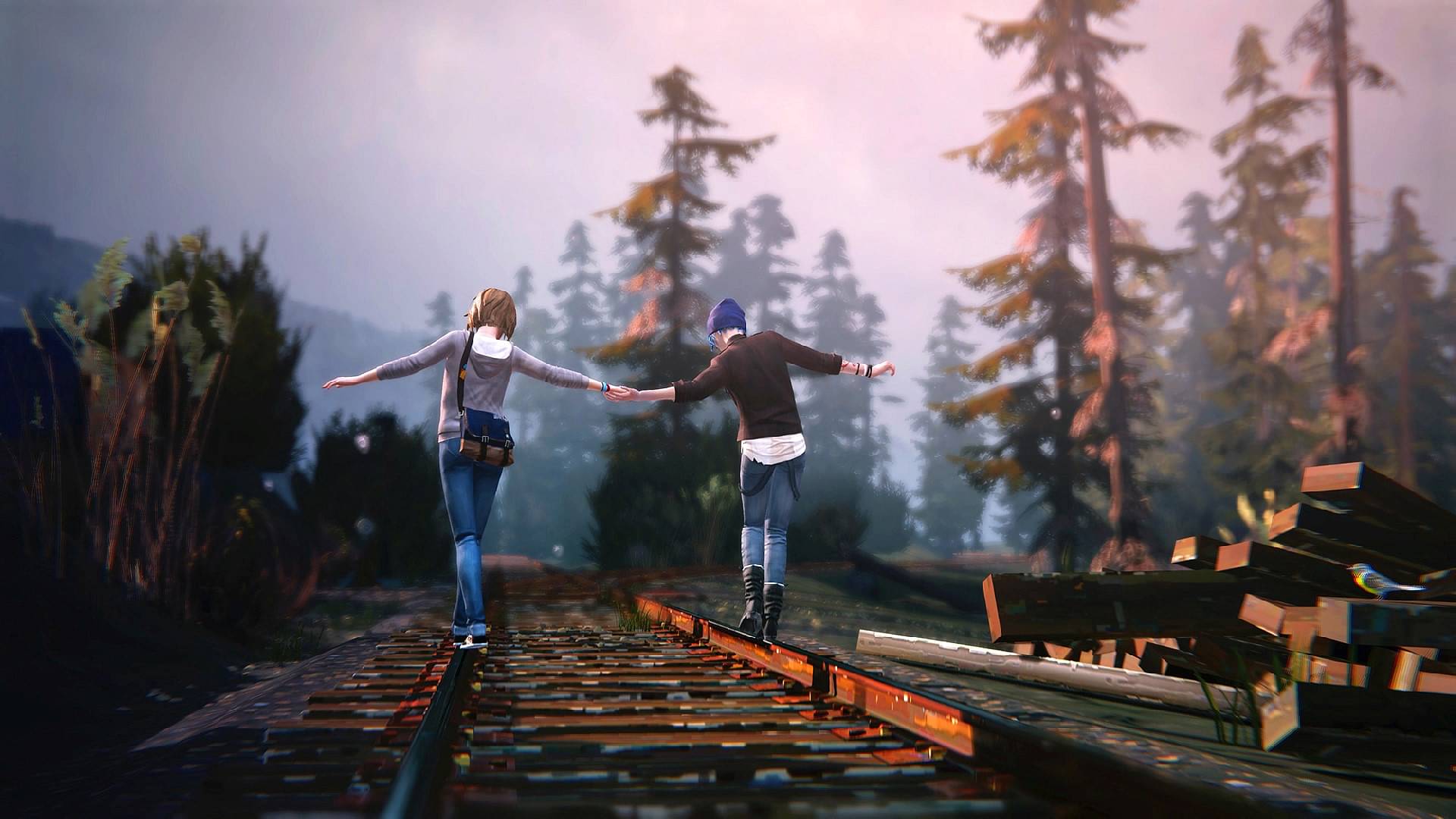 An in-game image of Life is Strange