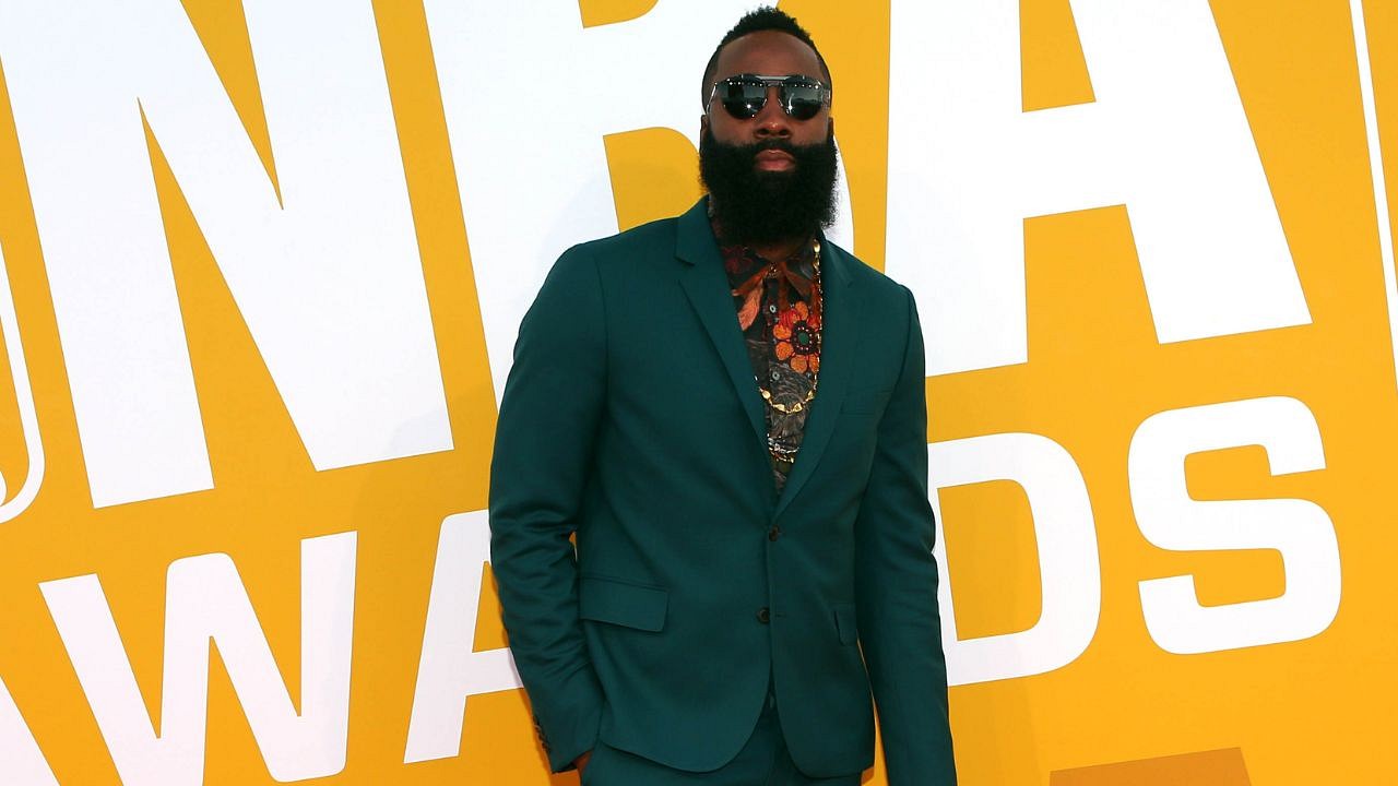 Sixers Star James Harden Puts the Beard on the Bottle