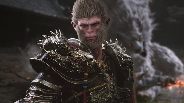 The player character from Black Myth: Wukong