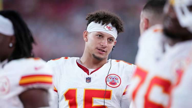 Patrick Mahomes Models For $5,160,000,000 Apparel Giant, 23 Years After ...