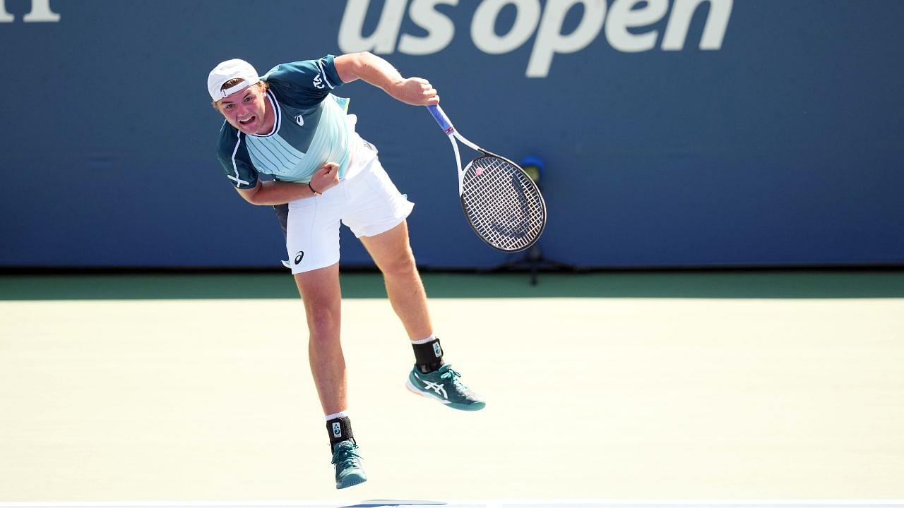 Stricker reacts to beating Tsitsipas at US Open 2023