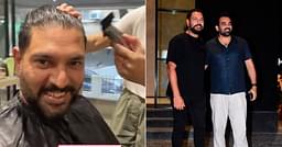29 Months After Visiting Celebrity Hairstylist Aalim Hakim, Yuvraj Singh Gets New Look From Samantha's Salon