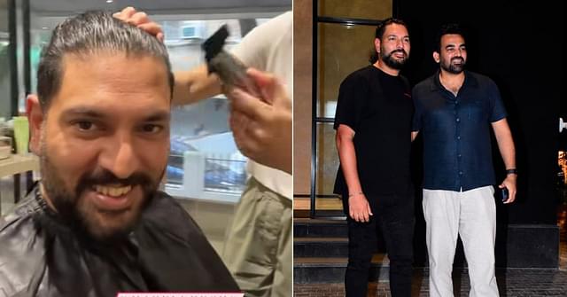 29 Months After Visiting Celebrity Hairstylist Aalim Hakim, Yuvraj Singh Gets New Look From Samantha's Salon