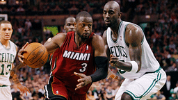 "Was A Victim of 1 Of Them Trash A** Euros": Dwyane Wade Hilariously Had Kevin Garnett Infuriated After Hitting Him With An Iconic Euro Step