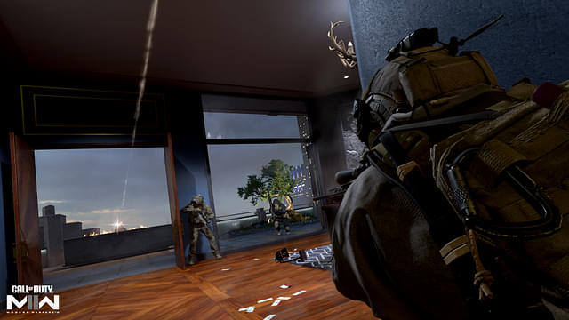 An image of soldiers in combat in Warzone 2