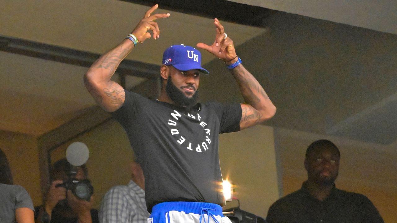 While Tipping His Cap To Mookie Betts, LeBron James Receives Gracious $100,000 From The Dodgers For His Family Foundation