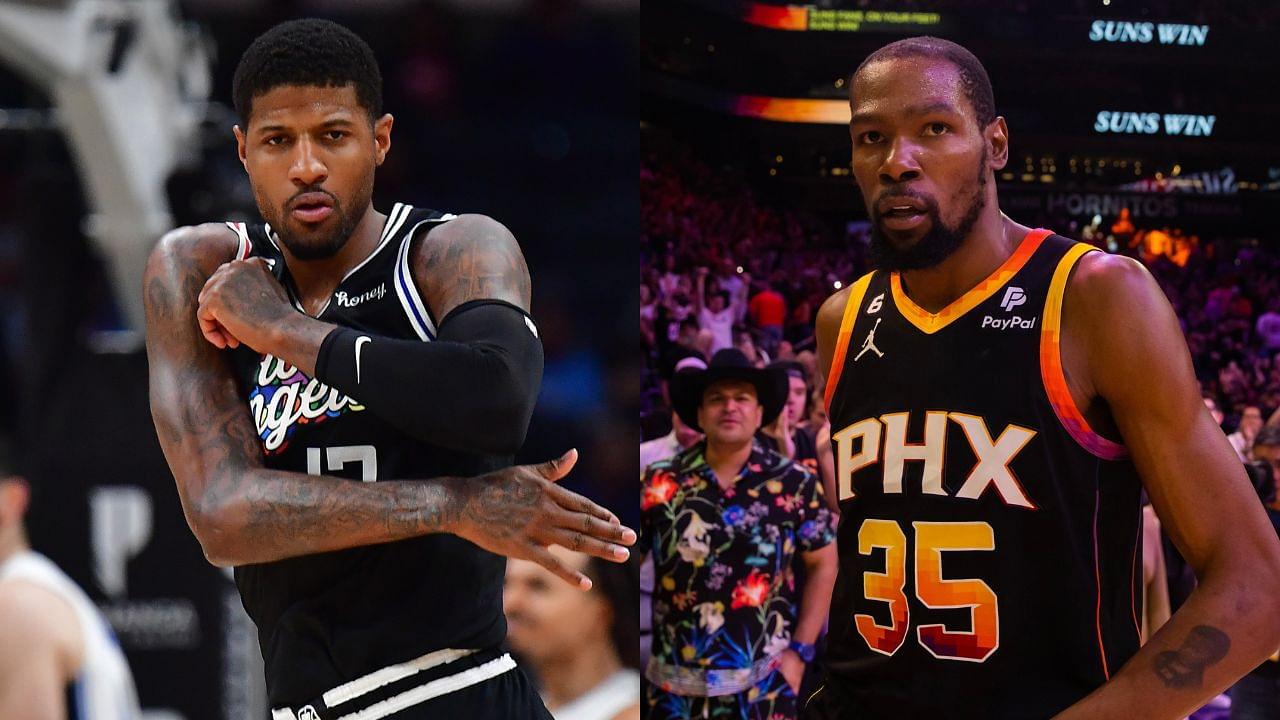 Paul George Highlighted ‘Underrated’ Aspect of Kevin Durant’s Game 11 Days Before Getting Eliminated by His Suns: “He’s So Gifted!”