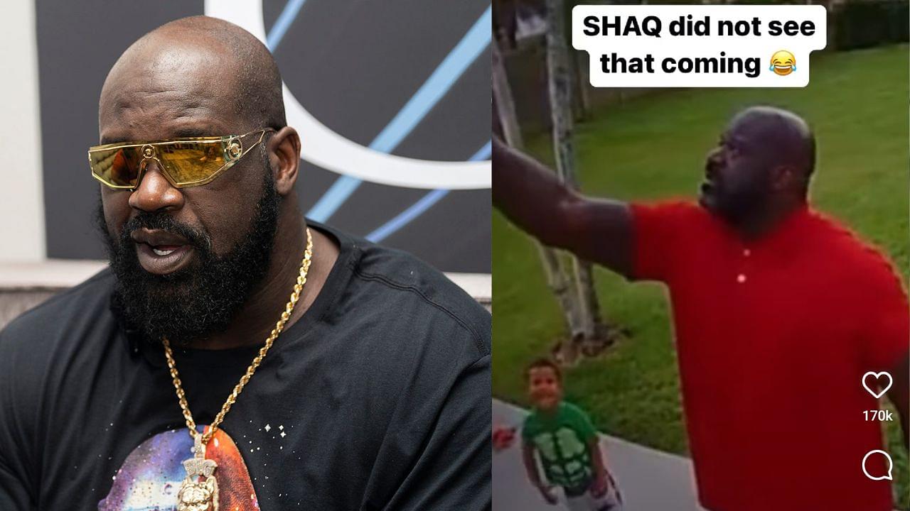 Having Advised Children on How to Make $900 Million, Shaquille O'Neal Hilariously 'Bullied' a Child After Getting Hit in the Head