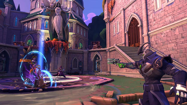An in game screenshot of Paladins